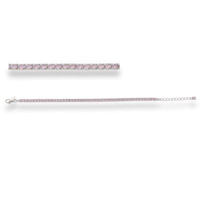 Bracciale Domar Gioielli Donna Tennis argento 925  in Argento Cubic Zirconia BZA102574 - BZA102574
